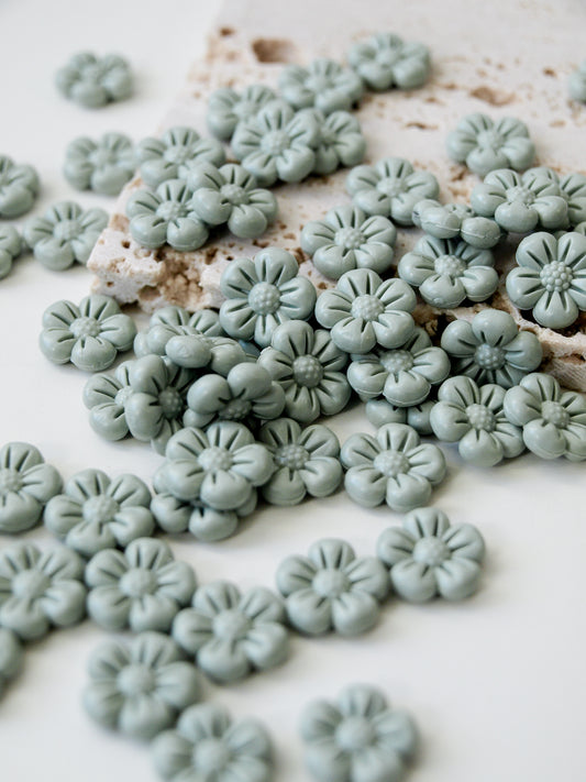 Sealing wax beads LAUREL GREEN